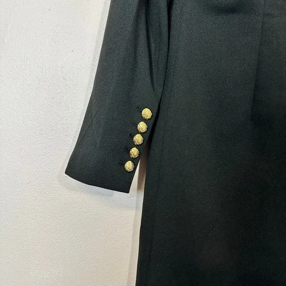 WHITE HOUSE BLACK MARKET Black Blazer Dress, Size Petitie 8P - Picture 4 of 8